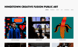 Hingetownpublicart.com thumbnail