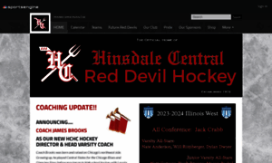 Hinsdalecentralhockey.net thumbnail