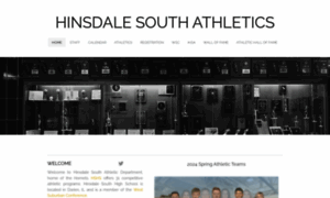 Hinsdalesouthathletics.org thumbnail