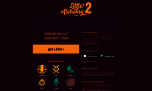 Little Alchemy 2 Official Hints and Cheats