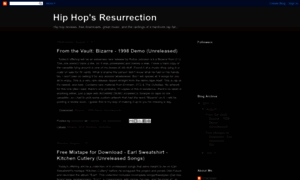 Hiphopsresurrection.blogspot.com thumbnail