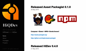 Hiqdev.github.io thumbnail