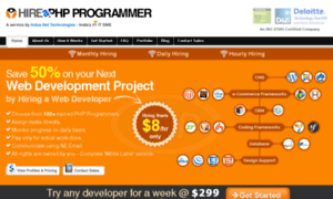 Hire-a-php-programmer.com thumbnail