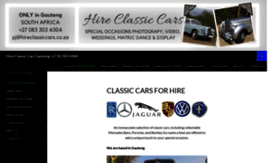 Hireclassiccars.co.za thumbnail