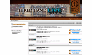 Hiredhandlivebidding.com thumbnail