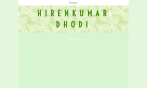 Hirenkumardhodi.yolasite.com thumbnail