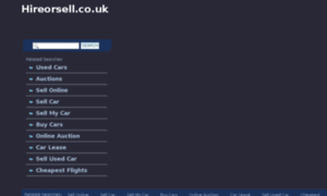 Hireorsell.co.uk thumbnail