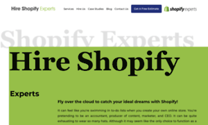 Hireshopifyexperts.com thumbnail