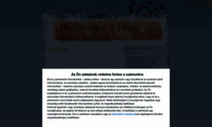 Hirforras.blog.hu thumbnail