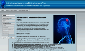 Hirntumorforum.de thumbnail