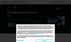 Hisense.co.uk thumbnail