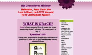 Hisgracesavesministry.org thumbnail