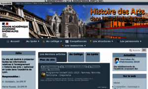 Histoire-des-arts.enseigne.ac-lyon.fr thumbnail