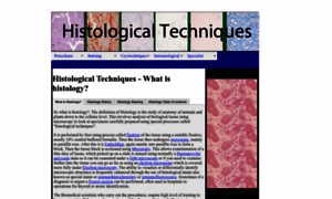 Histologicaltechniques.com thumbnail