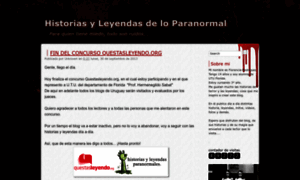 Historiasyleyendasparanormales.blogspot.mx thumbnail