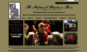 Historicalchristmasbarn.com thumbnail