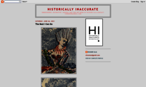 Historically-inaccurate.blogspot.com thumbnail