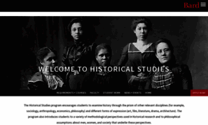 Historicalstudies.bard.edu thumbnail