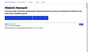 Historichansard.net thumbnail