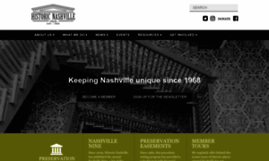 Historicnashvilleinc.org thumbnail