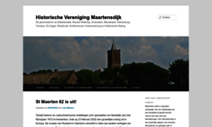 Historischeverenigingmaartensdijk.nl thumbnail