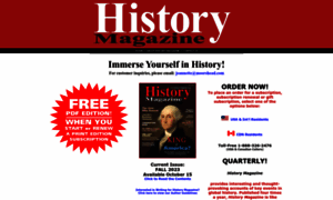 History-magazine.com thumbnail