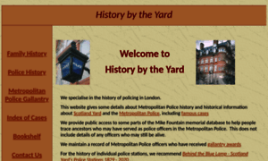 Historybytheyard.co.uk thumbnail