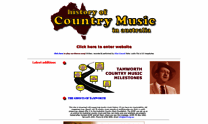 Historyofcountrymusic.com.au thumbnail