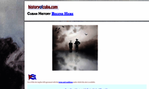 Historyofcuba.com thumbnail