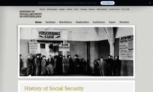 Historyofsocialsecurity.ch thumbnail