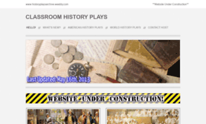 Historyplays.weebly.com thumbnail
