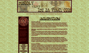 Historyversusthedavincicode.com thumbnail
