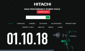 Hitachipowertools.co.nz thumbnail