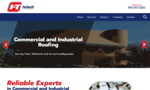 Hitechroofing.com thumbnail