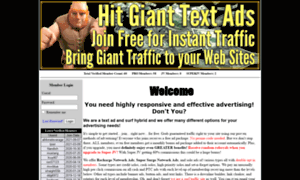 Hitgianttextads.com thumbnail