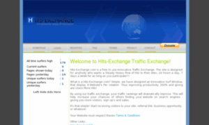 Hits-exchange.com thumbnail