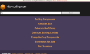 Hits4surfing.com thumbnail