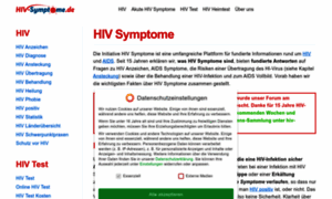 Hiv-symptome.de thumbnail