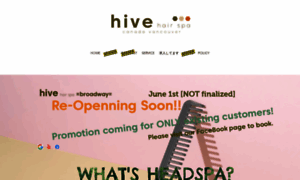 Hivehairspa.com thumbnail