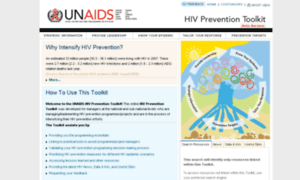 Hivpreventiontoolkit.unaids.org thumbnail