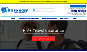 Hivtravelinsurance.com thumbnail