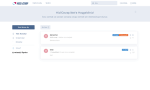 Hizlicevap.net thumbnail