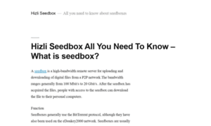 Hizliseedbox.com thumbnail