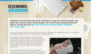 Hjemme-arbeide.com thumbnail