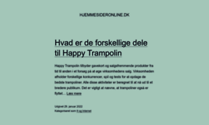 Hjemmesideronline.dk thumbnail