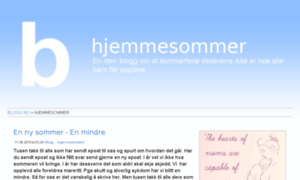 Hjemmesommer.blogg.no thumbnail