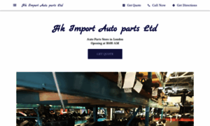 Hk-import-auto-parts-ltd.business.site thumbnail