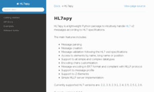 Hl7apy.org thumbnail