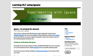 Hl7withiguana.wordpress.com thumbnail