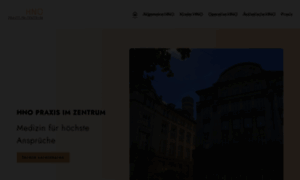 Hno-praxis-im-zentrum.de thumbnail